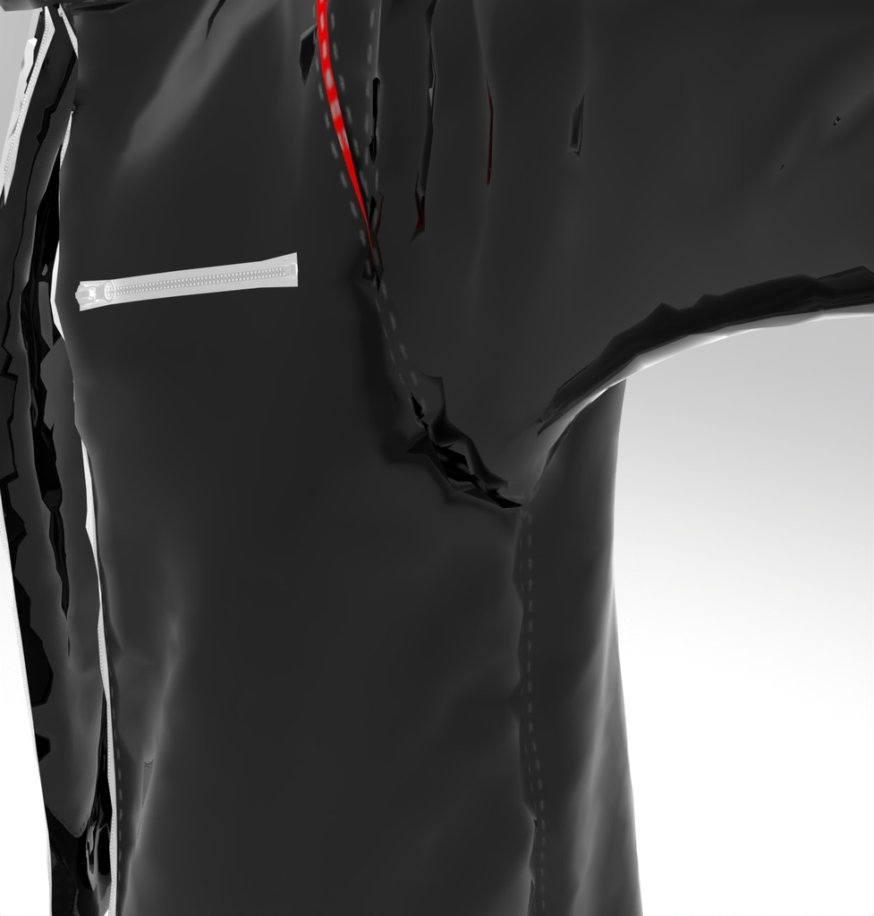 3Dジャケット+パンツ+シャツのフルセット