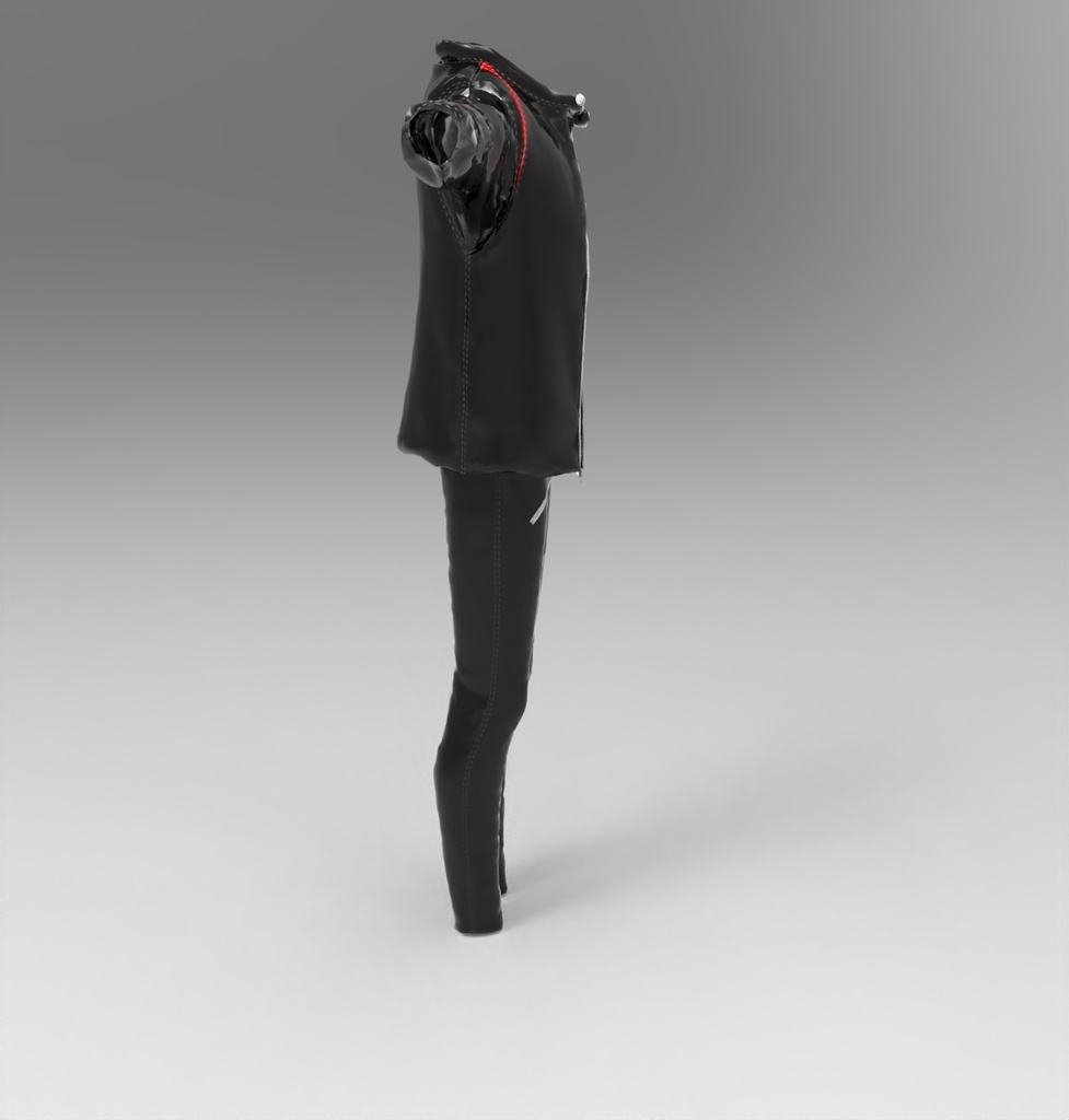 3Dジャケット+パンツ+シャツのフルセット