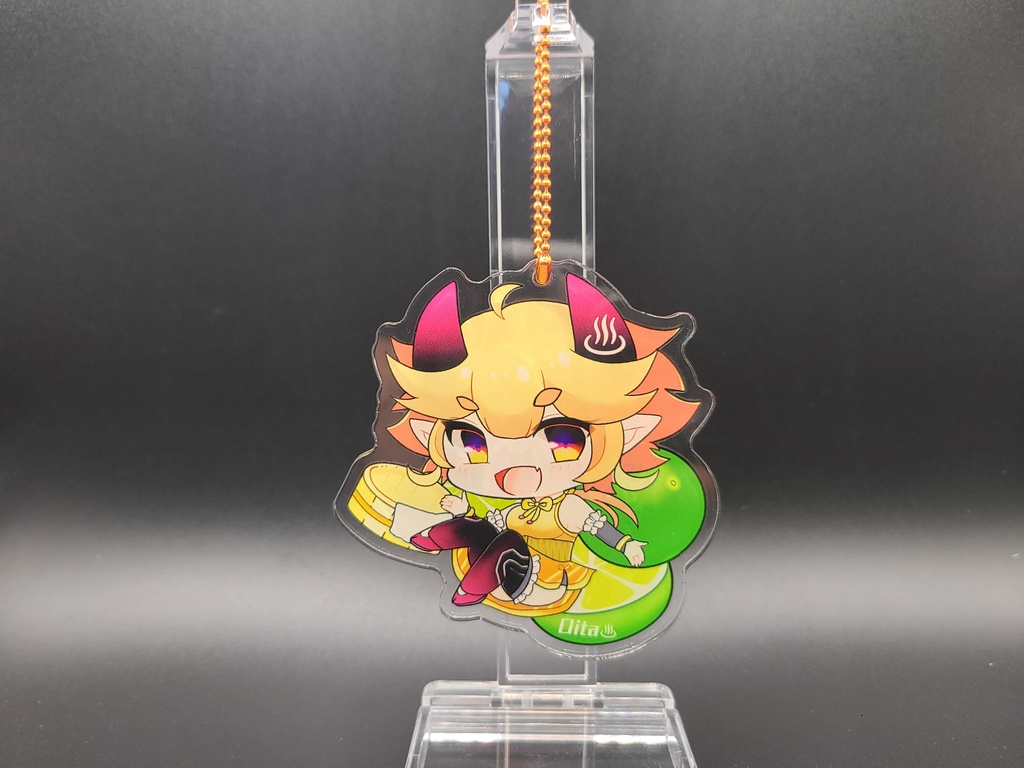 湯ノ鬼泉　アクリルキーホルダー