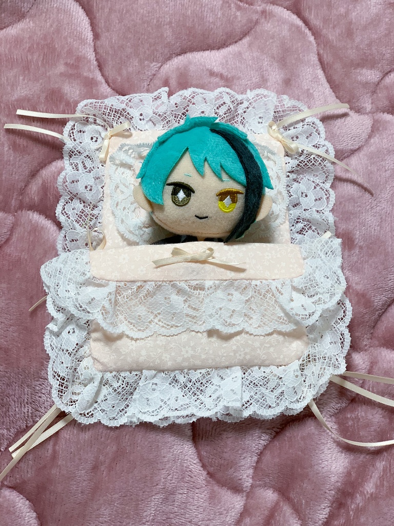 【個数限定受注】night bed set (pink)