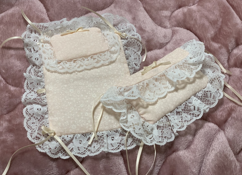 【個数限定受注】night bed set (pink)