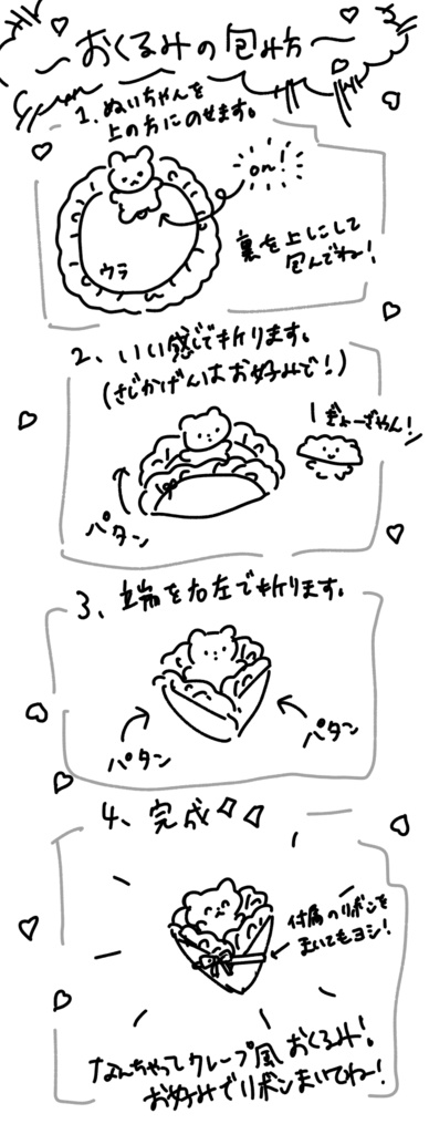 【個数限定受注】おくるみドイリー