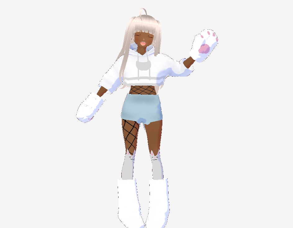 summer  gift Kitty outfit set VRoid