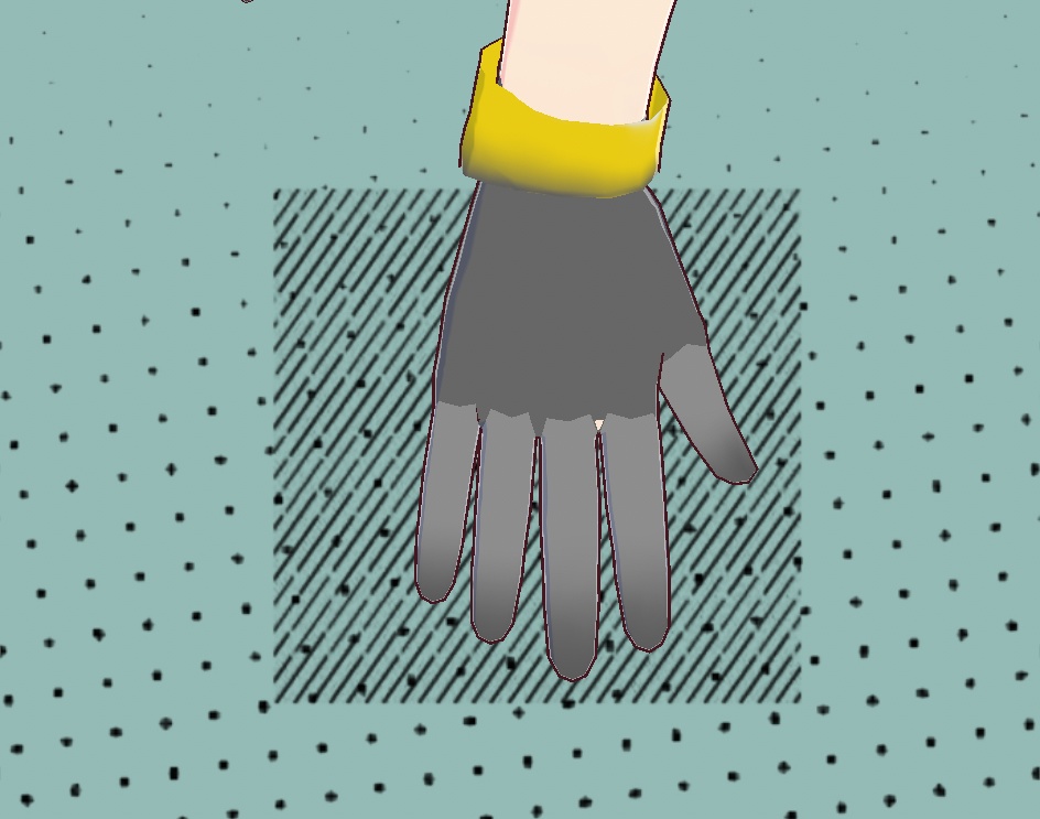 VRoid gardening style gloves 