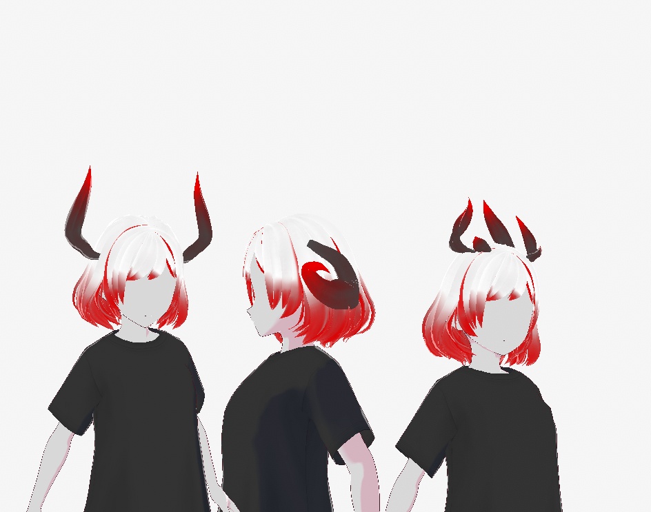 VRoid horns pack