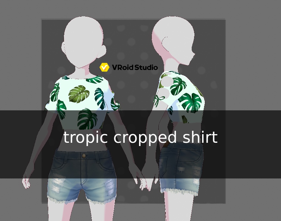VRoid tropics shirt 