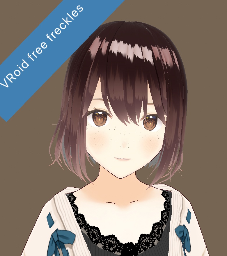 VRoid freckles