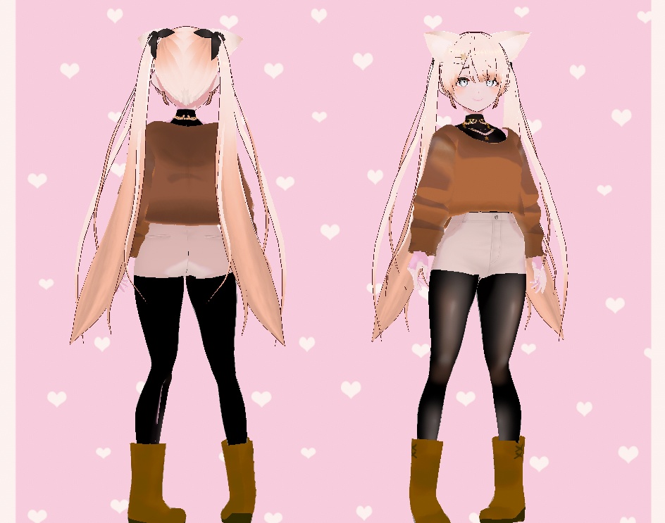 READY TO USE VT model VRoid Name: Fern