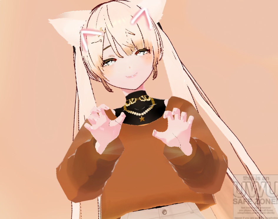 READY TO USE VT model VRoid Name: Fern