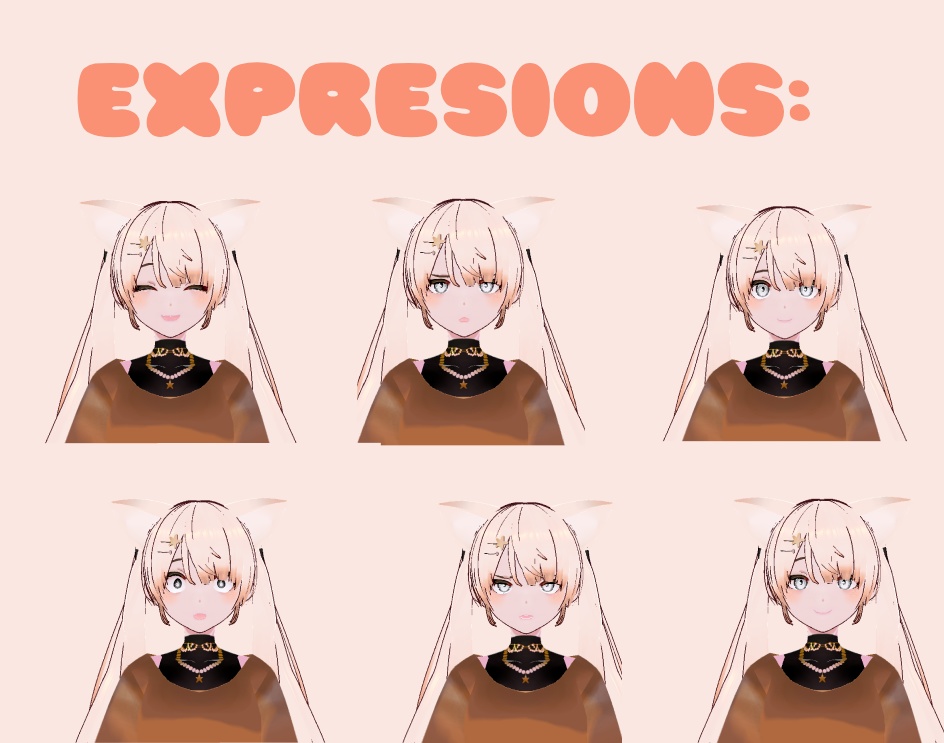 READY TO USE VT model VRoid Name: Fern