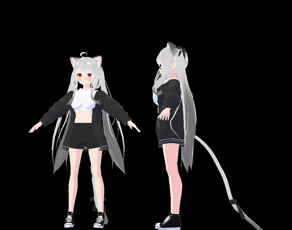 Maya look-alike VRoid model (re-upload)