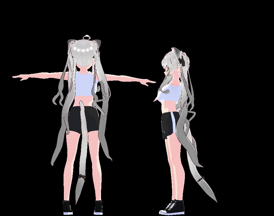 Maya look-alike VRoid model (re-upload)