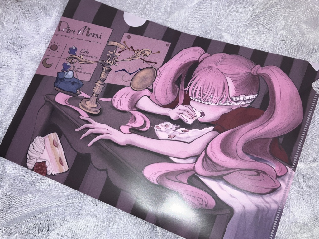 CAKE reduces appetite【A4クリアファイル】