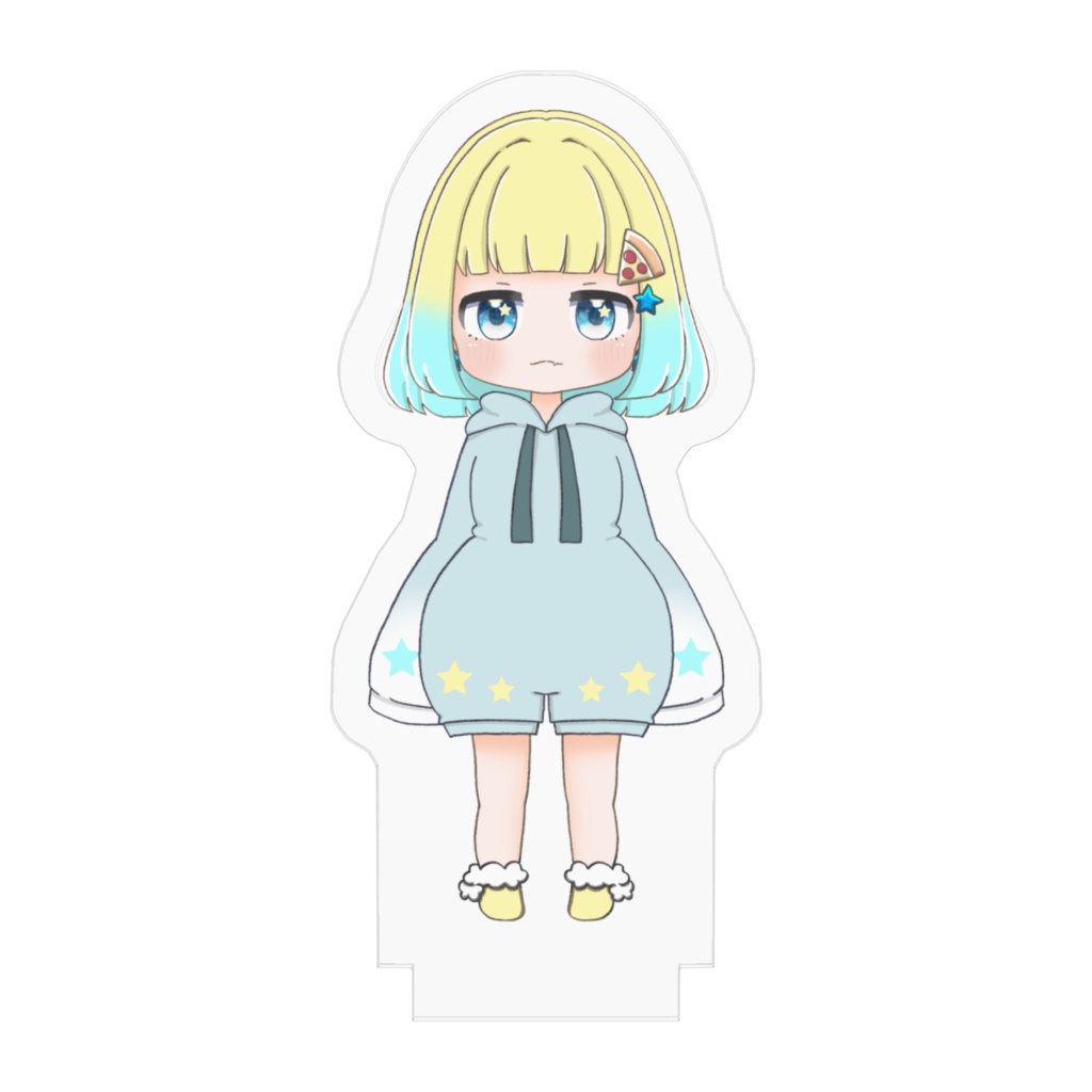 ジト目アクリルフィギュア