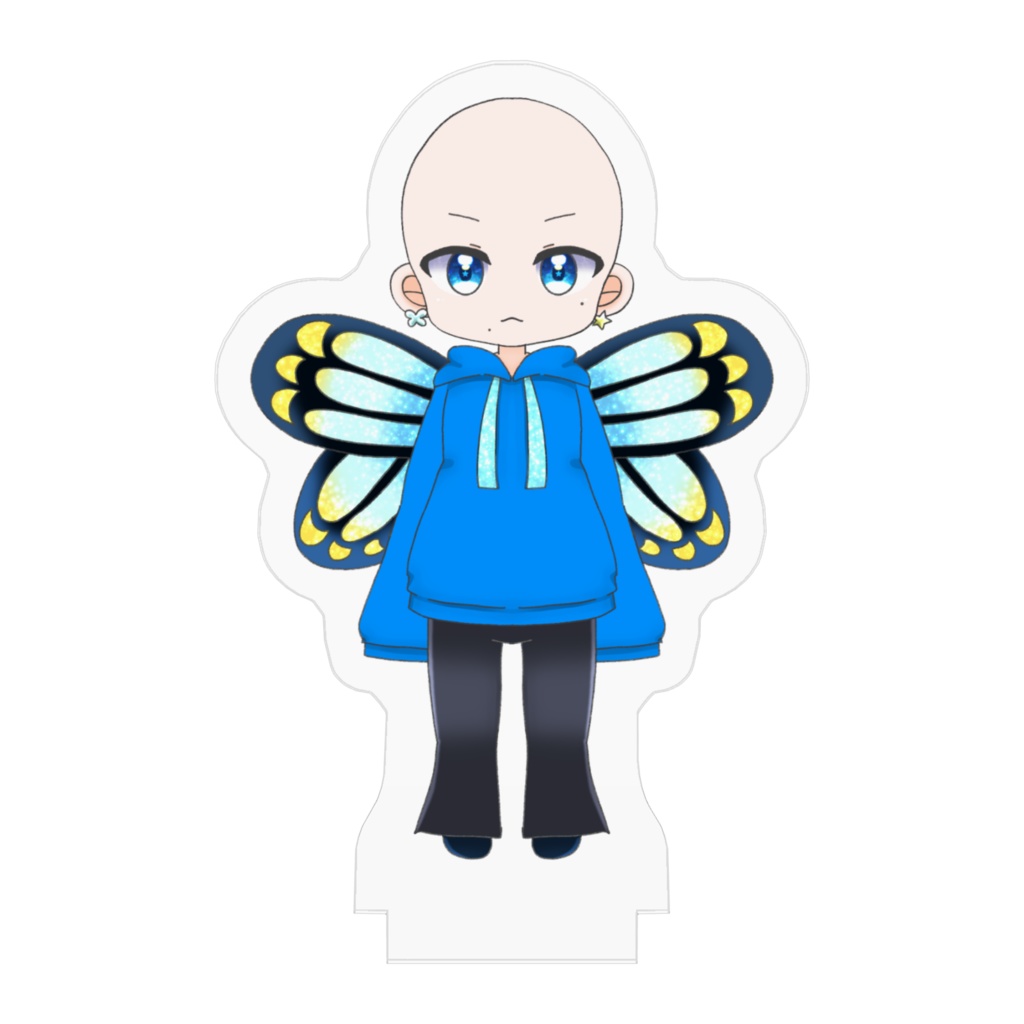 りょりょ13アクリルフィギュアハゲバージョン