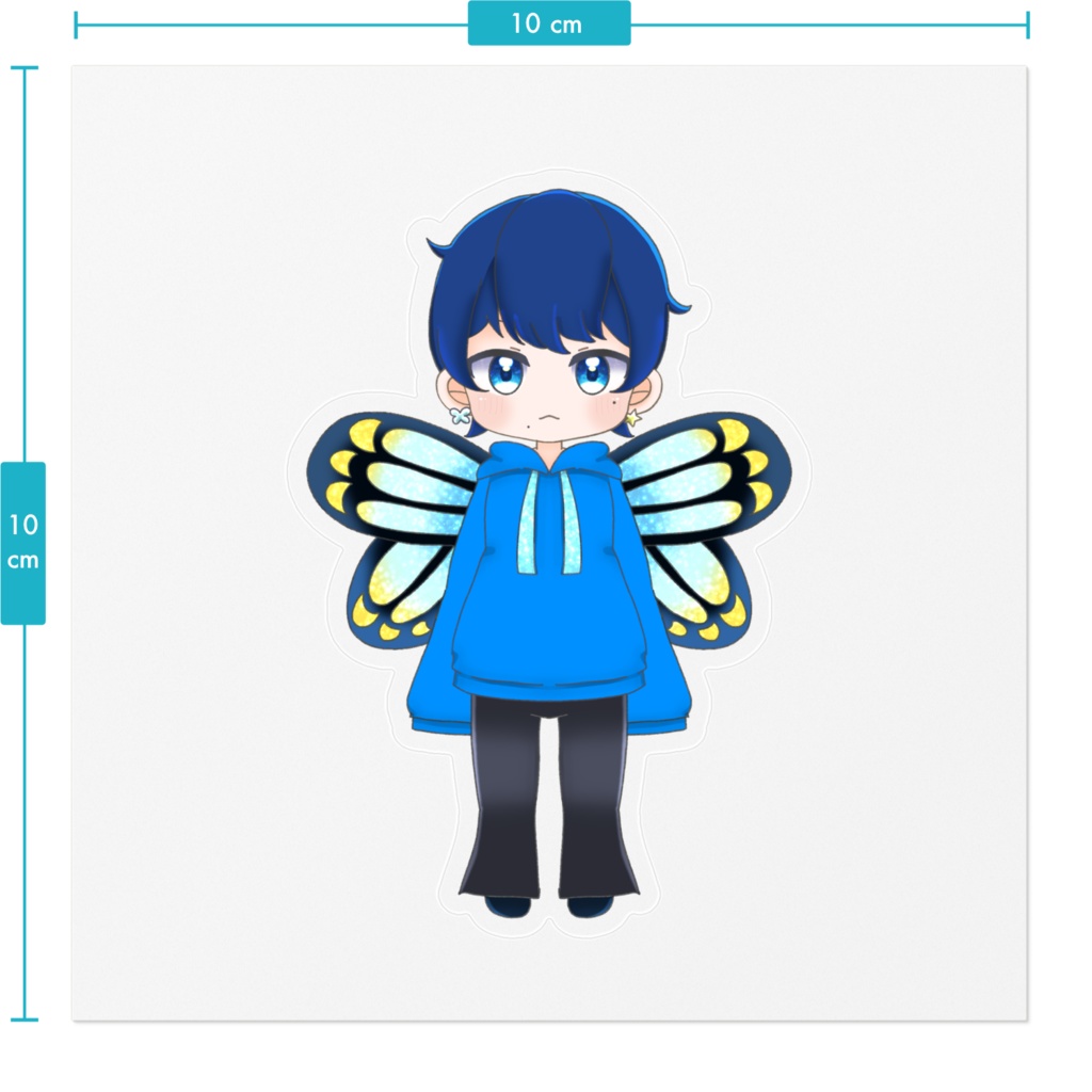 りょりょVtuberステッカー