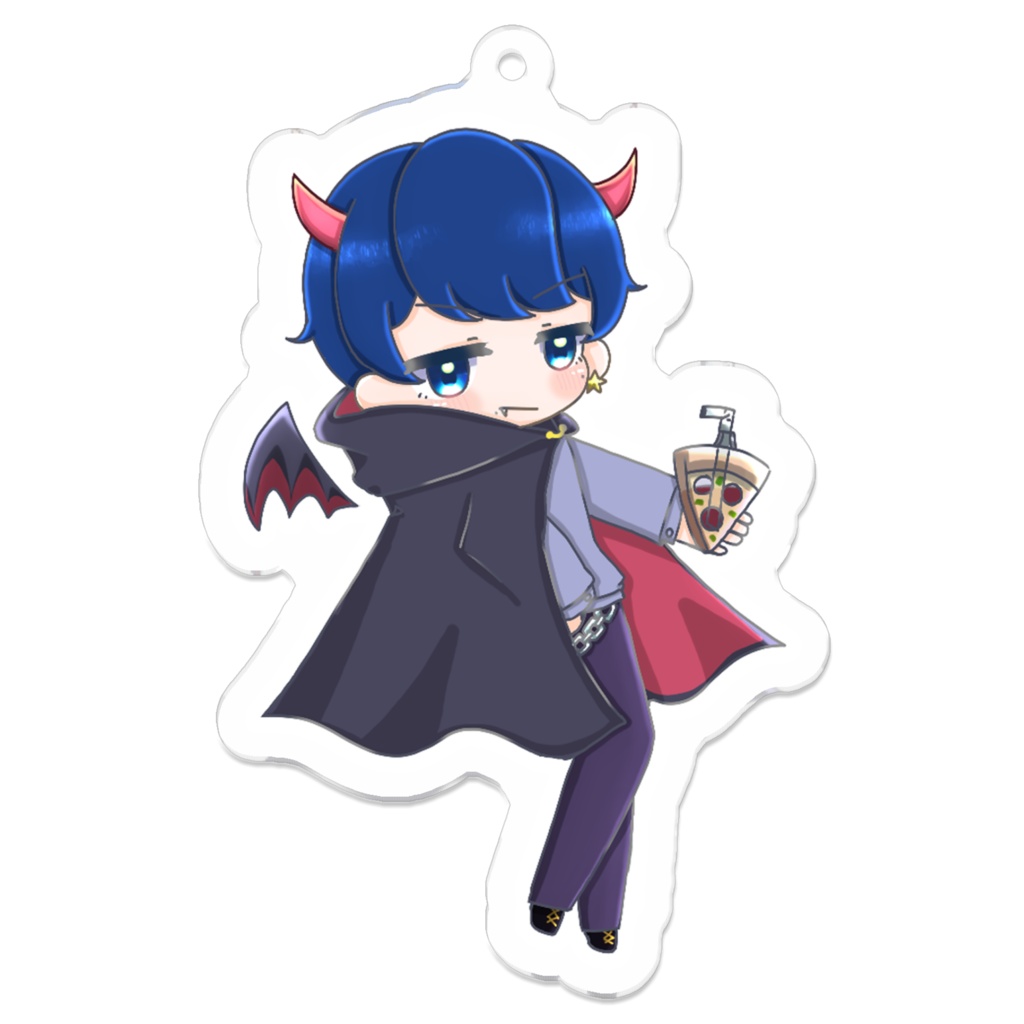 りょりょのアクリルキーホルダーHalloween