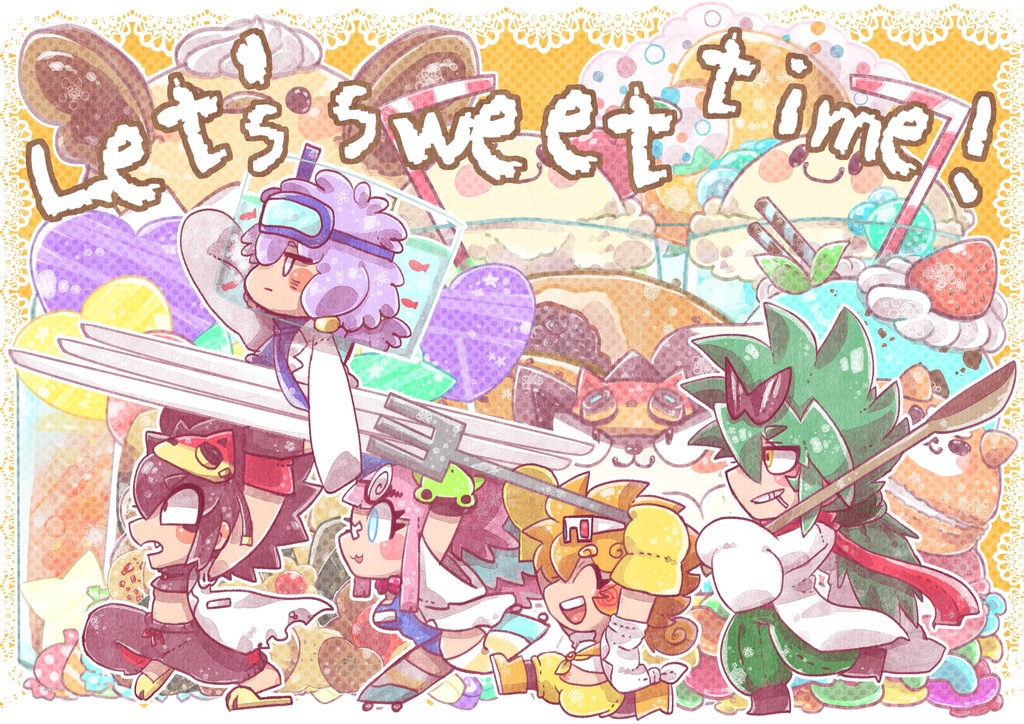 sweetsクリアファイル