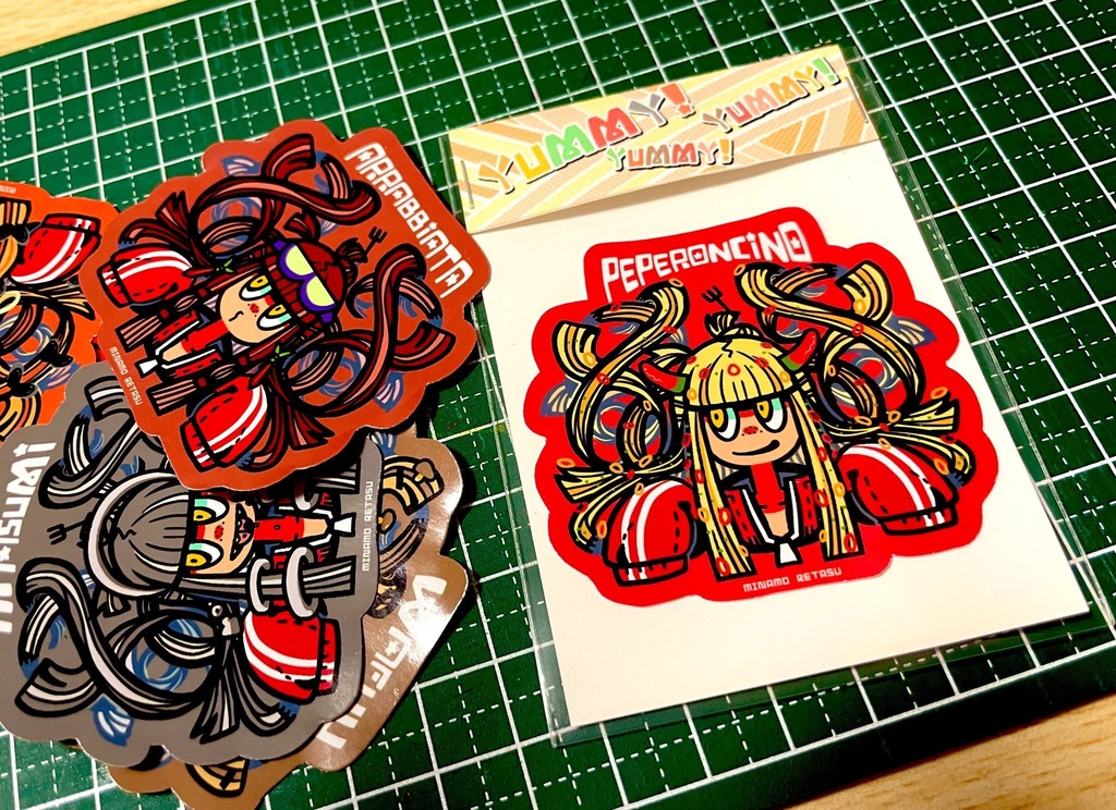 YUMMY!ステッカー