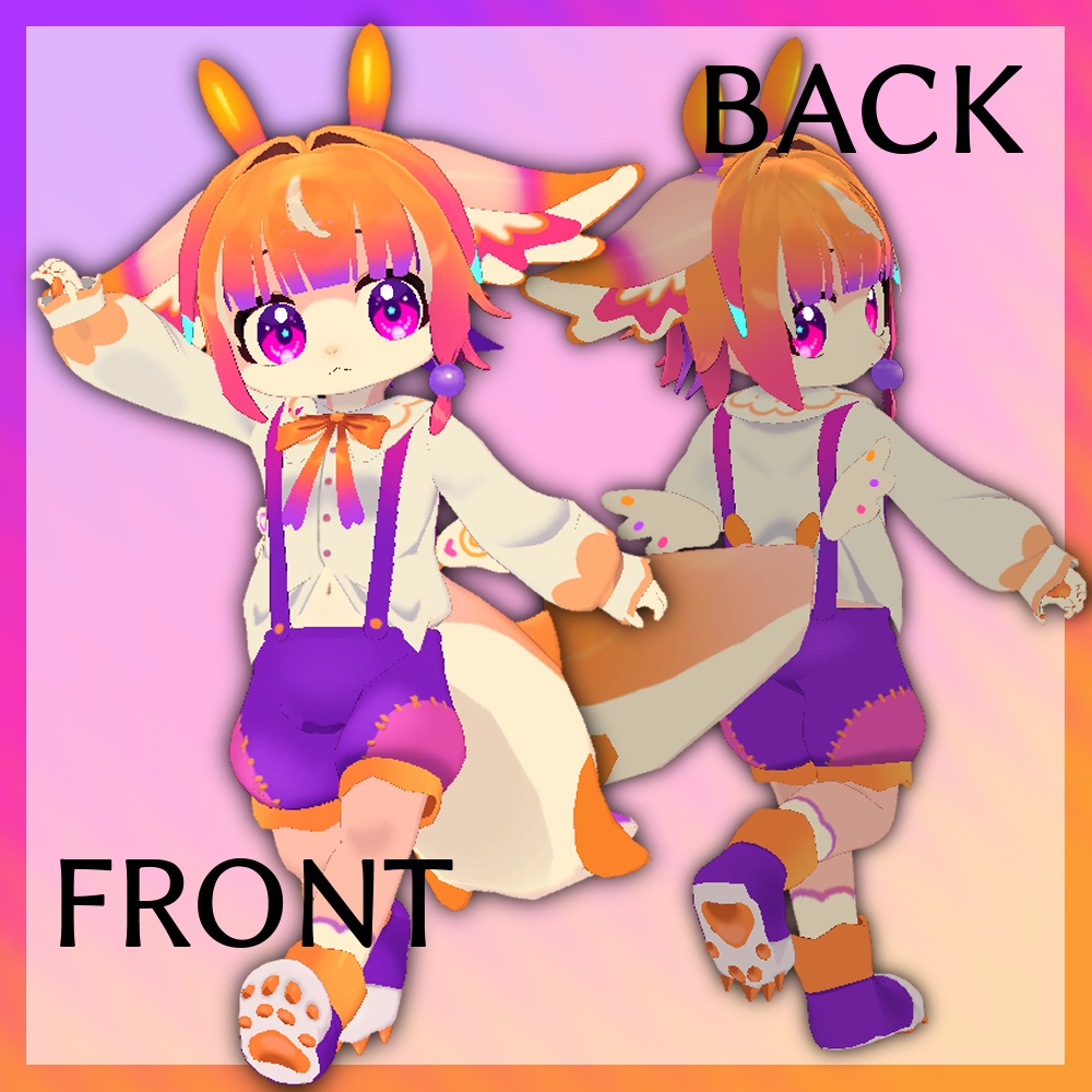 けみうしチャン【オリジナル3Dモデル】