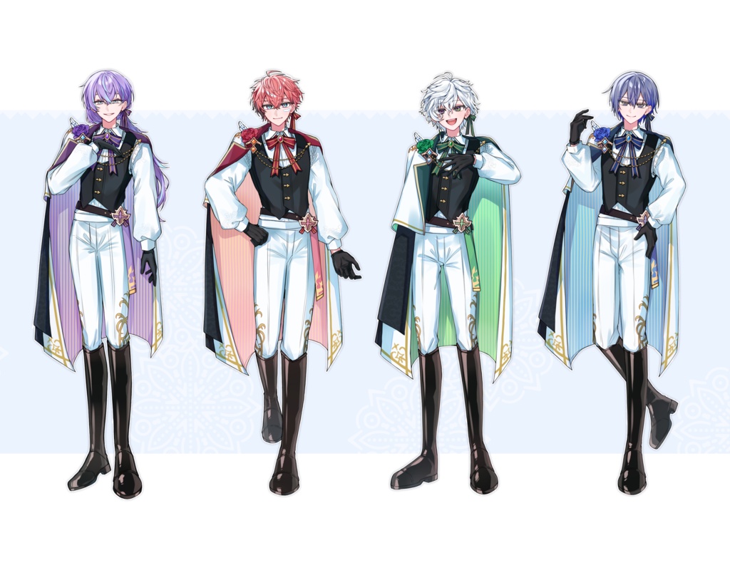 【非公式】騎士風アクリルスタンド