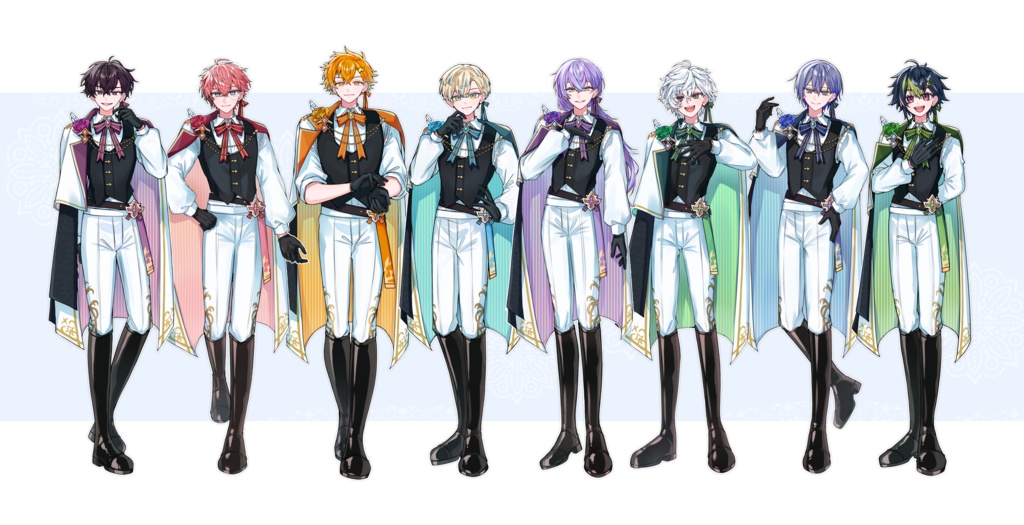 【非公式】騎士風アクリルスタンド