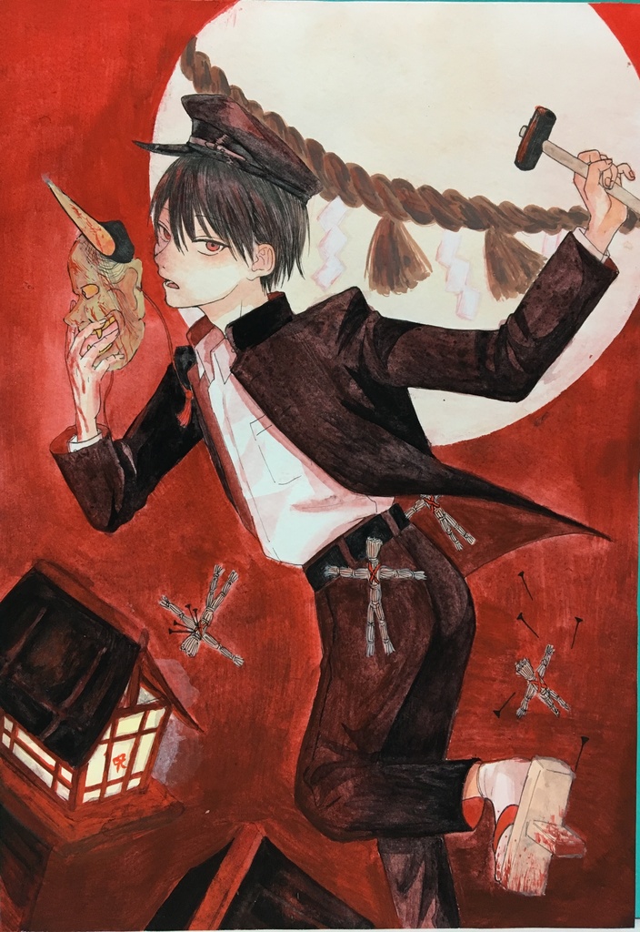アナログ原画 創作