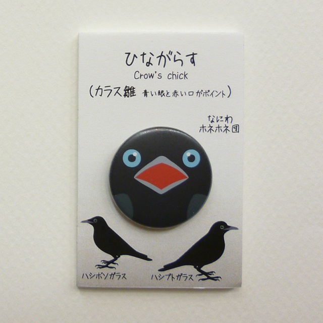 野鳥の缶バッジ 3