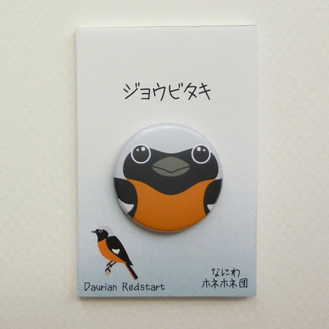 野鳥の缶バッジ 3