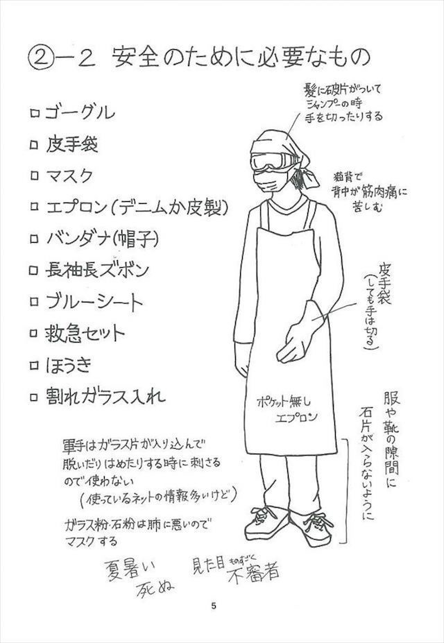 「打製石器を作る」Flint knapping 石器本その1