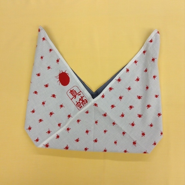 ダニしぼりのあづま袋 (リバーシブル)