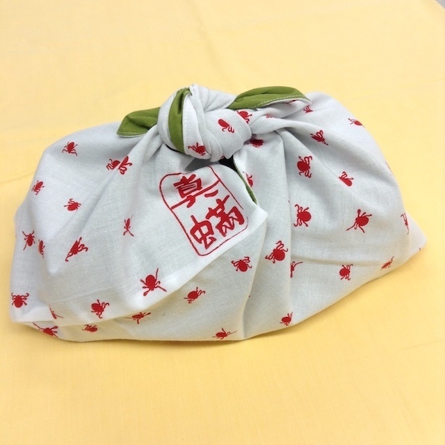 ダニしぼりのあづま袋 (リバーシブル)