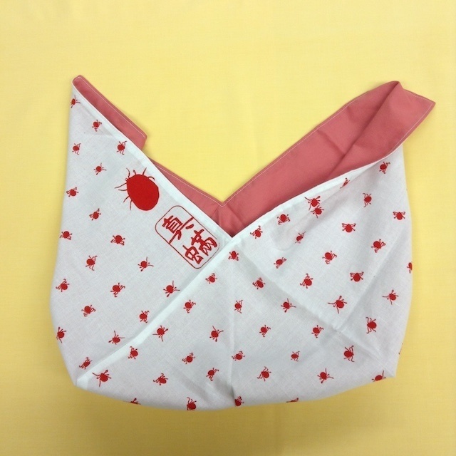 ダニしぼりのあづま袋 (リバーシブル)