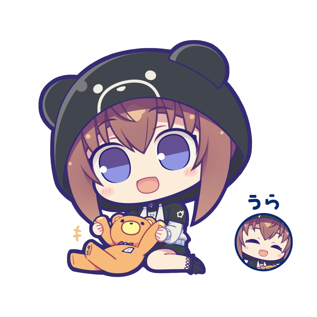 ときのそらちゃん「あん肝との休日」フードアクリルキーホルダー