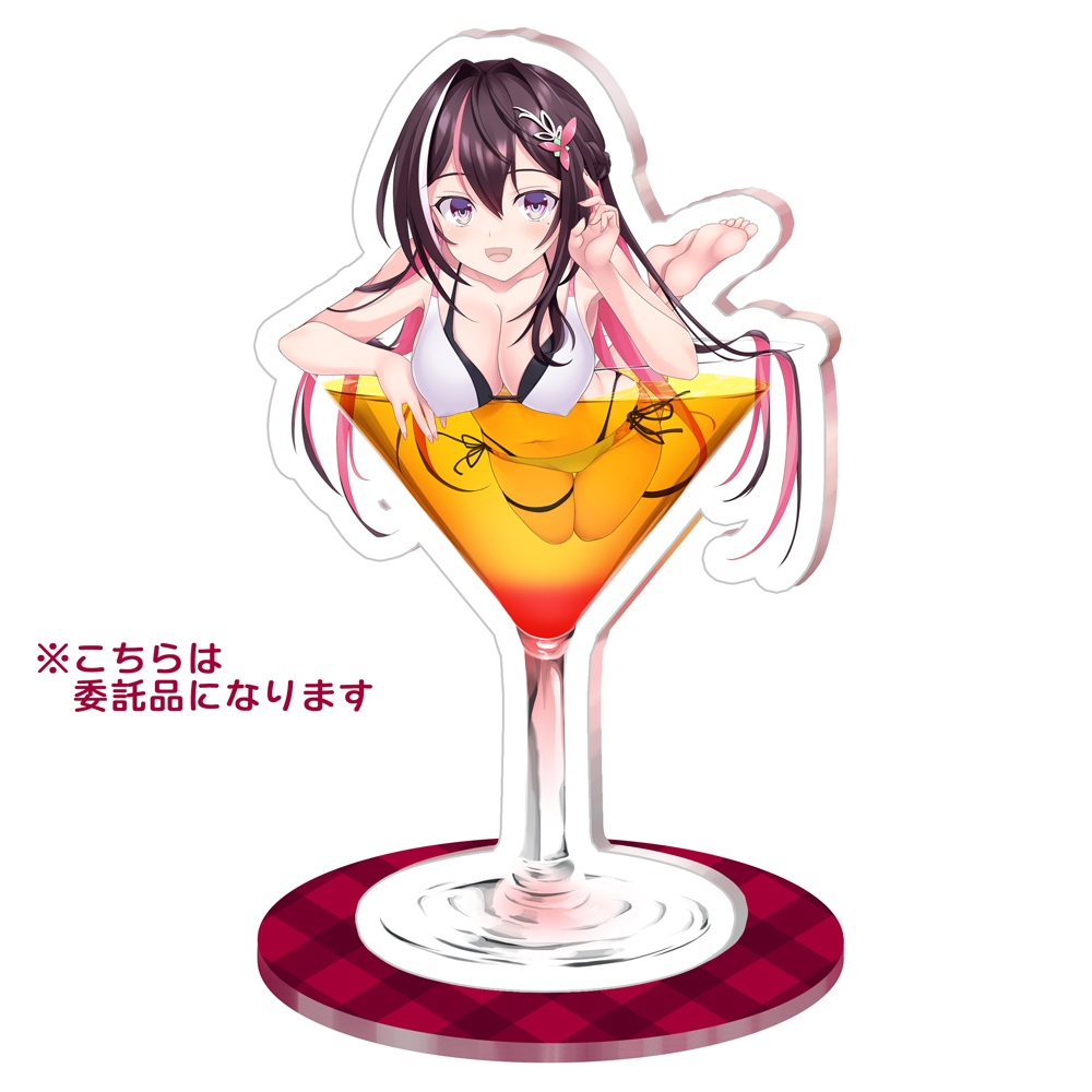 （委託）AZKiちゃんカクテル型アクリルスタンド