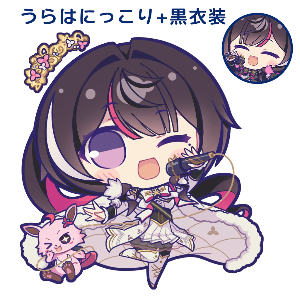 （C107）AZKiちゃん「歌劇衣装」アクリルキーホルダー