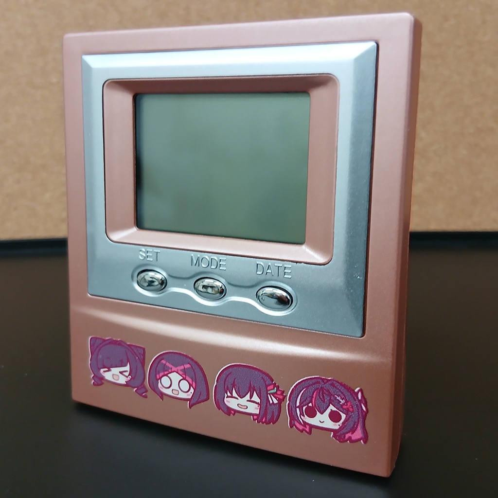 デスククロック「AZKiちゃんレッド」