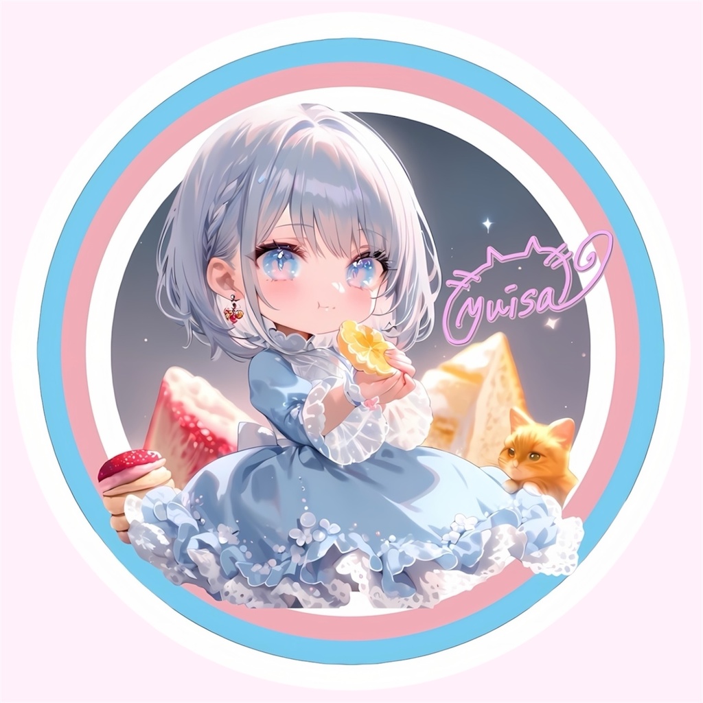 1周年 サイン入り ステッカー