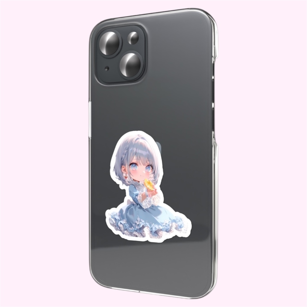 1周年 ステッカー(もぐもぐちびゆい)