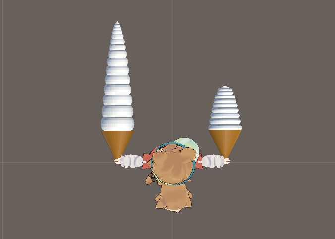 【VRChat用】3倍・10倍アイスクリーム