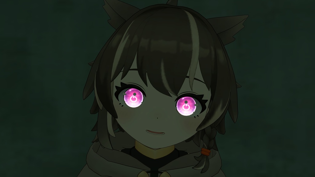 【VRChat用】Eye_powerMark(複数アバター対応アイテクスチャ)