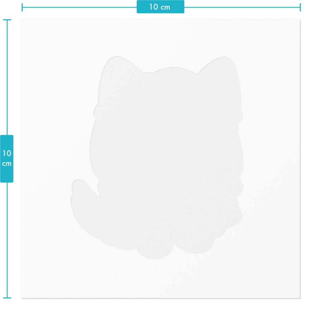 氷月はくあ ステッカー