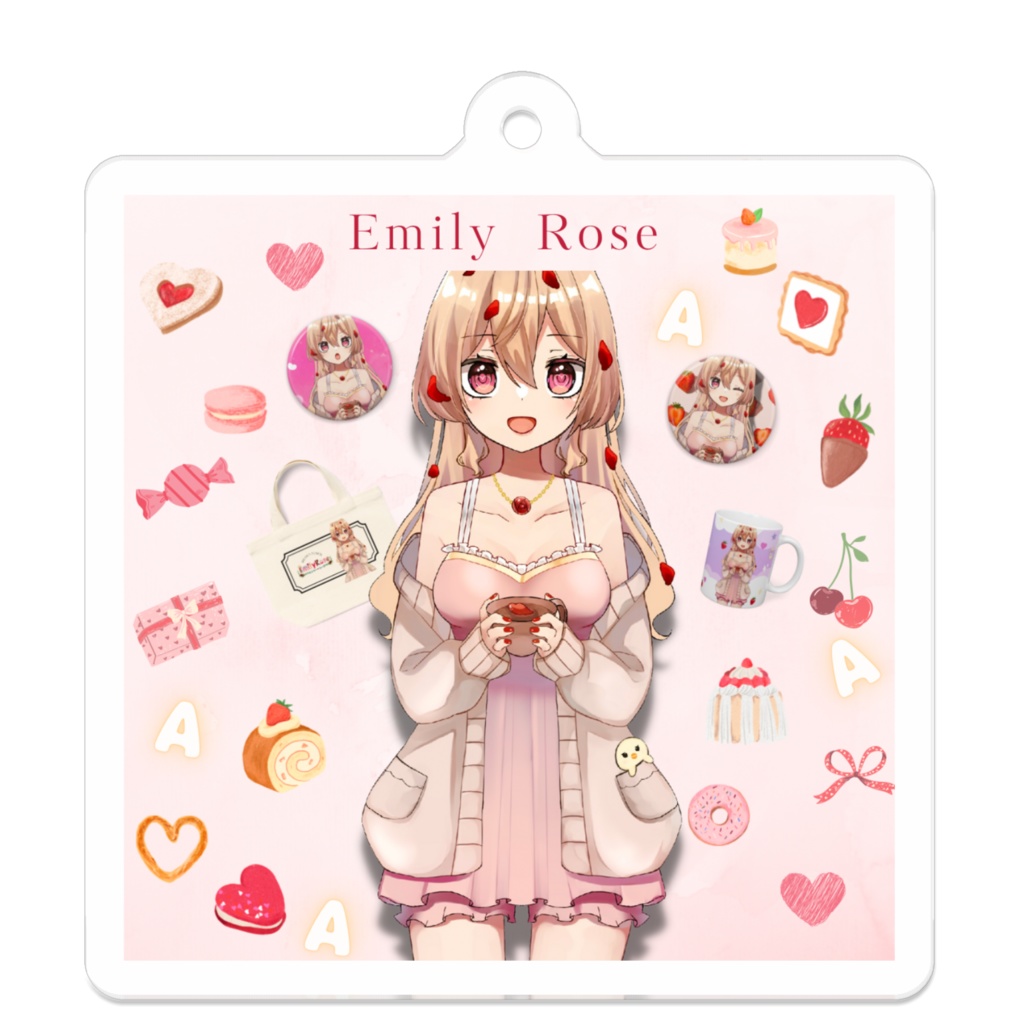 Emily A帯記念(アクキー)