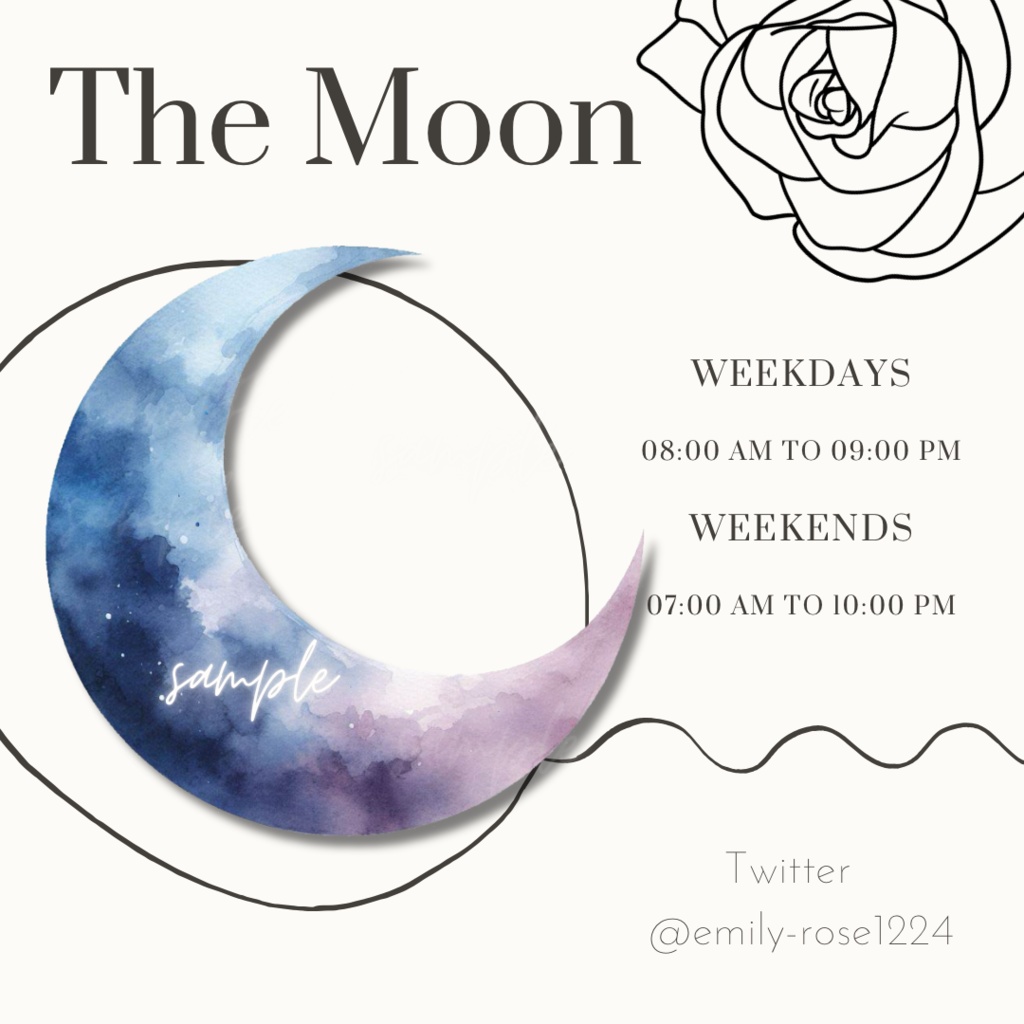 【カフェ素材】エモいお月様 / THE Moon /十五夜/透過PNG※無料あり