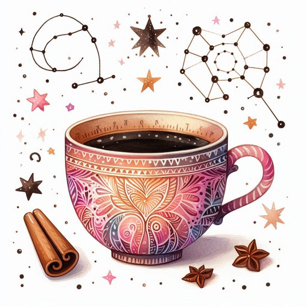 【紅茶占い】フォーチュンテリングカップ / Fortune telling cup ※透過PNG