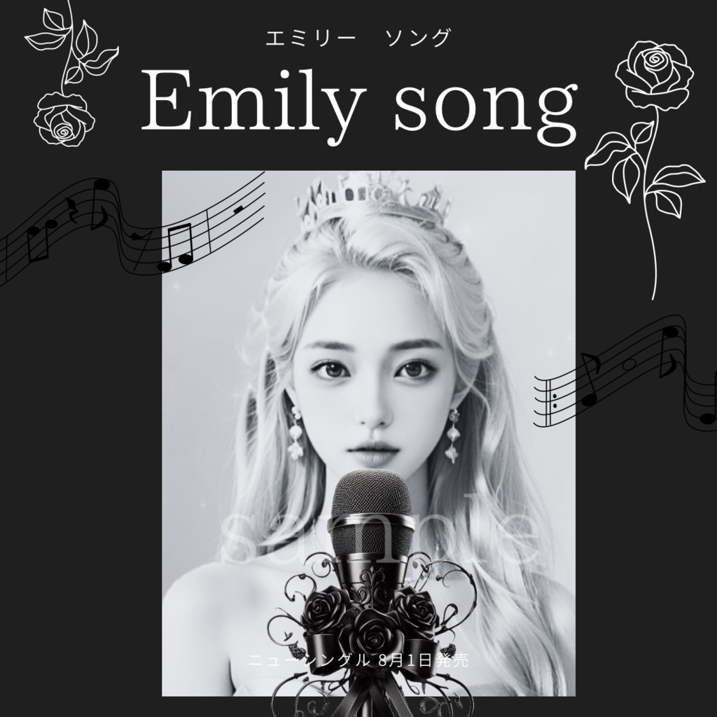 【VTuber向け】配信用:おしゃれなダイナミックマイクスタンド /Mike stand3〈透過png〉