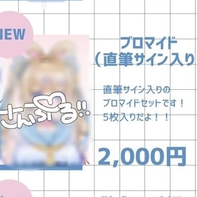 【成宮ゆん】直筆入りブロマイドセット