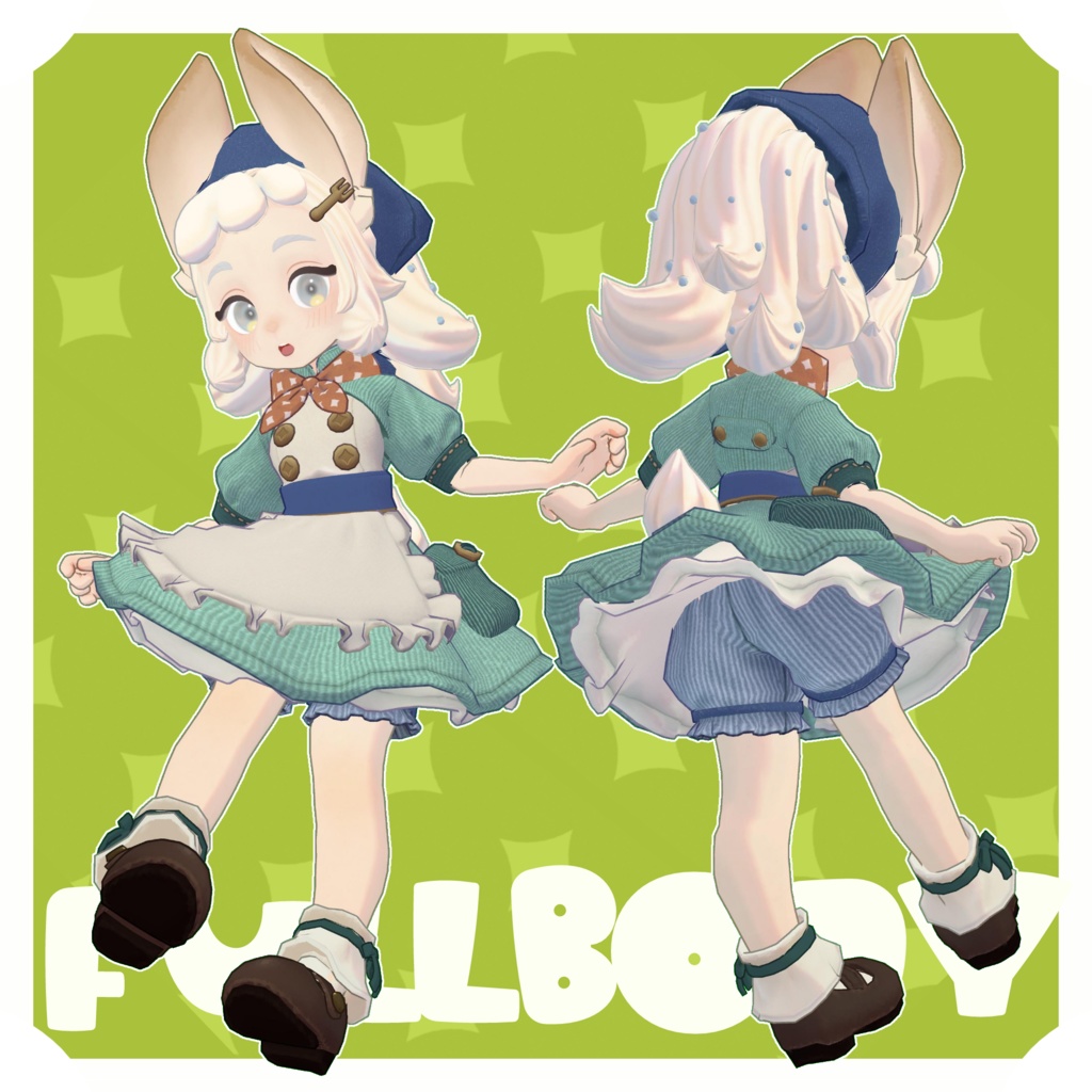 オリジナル3Dモデル『パルフィ』-PALFY-