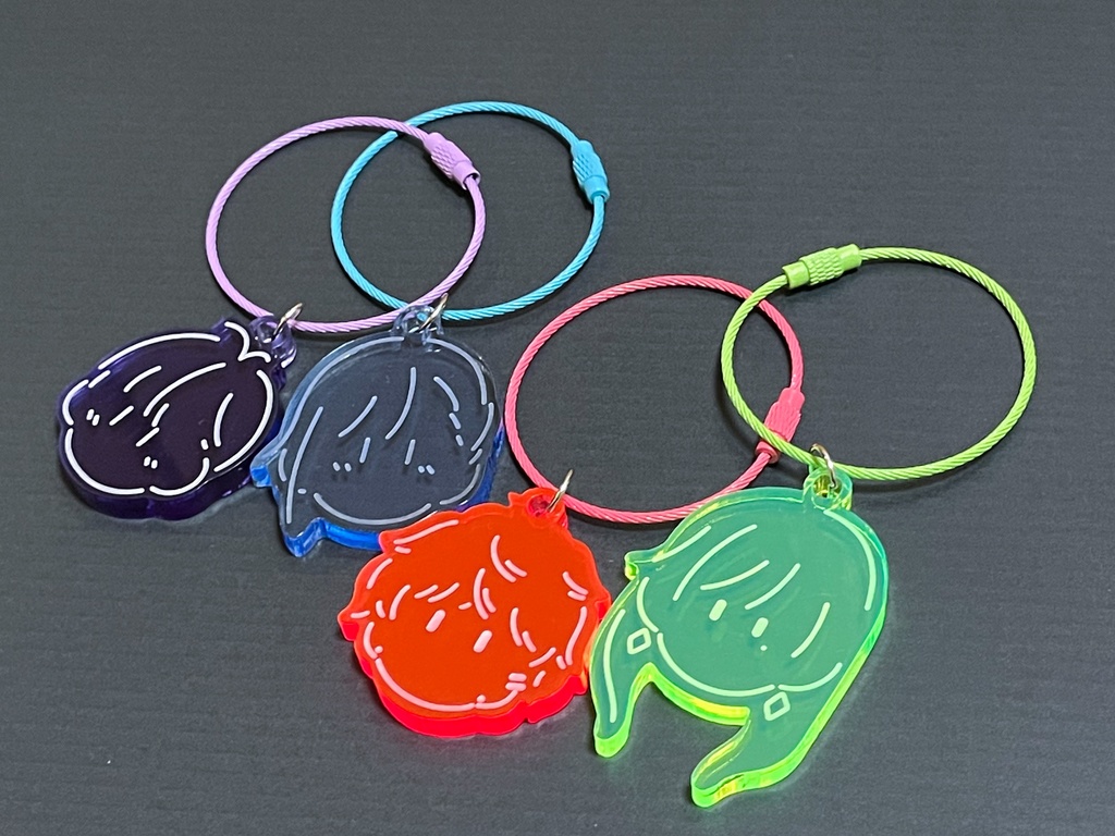 アクリルキーホルダー