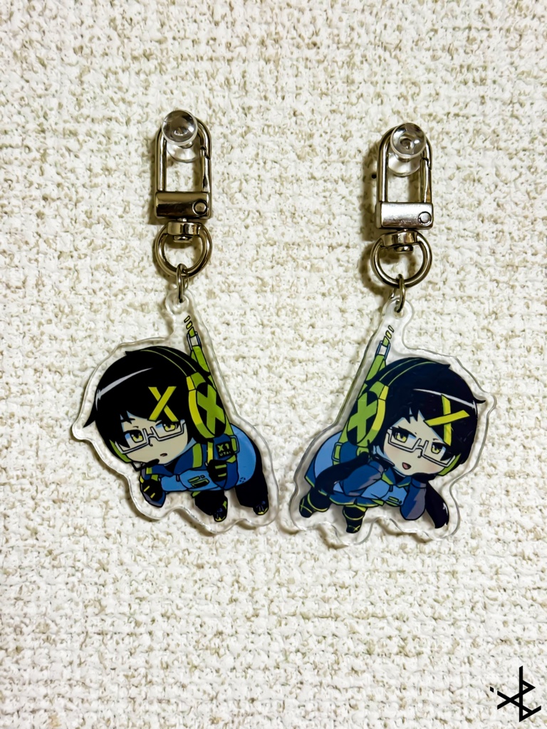 錯音ジバ / 錯音シノ つりさげアクリルキーホルダー